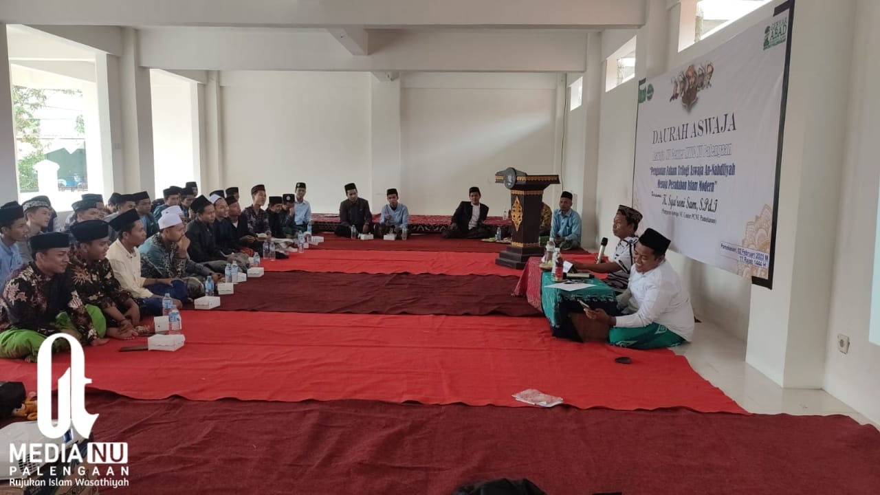 Tanam Nilai Nilai Aswaja An-Nahdliyyah Asnuter MWCNU Palengaan Gelar Daurah Aswaja