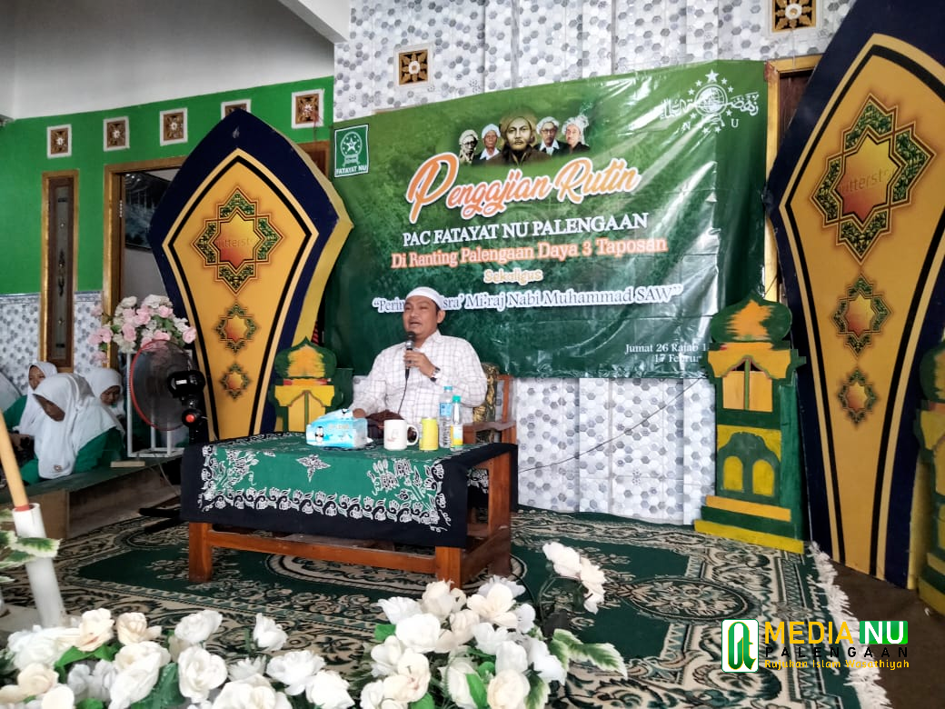 PAC Fatayat NU Peringati Isra' Miraj, Ketua PCNU: Sejarah NU dan Benderanya