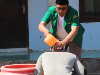 Tutup Diklatsar II Banser, Ketua PC GP Ansor Pamekasan Sampaikan Dua Pesan Pada Peserta