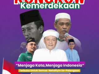 Kongkow Kemerdekaan, MWCNU Palengaan Hadirkan Penyair Kiai M Faizi dan Direktur Media NU Pamekasan