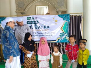 Peringati Nuzululqur'an, PRNU Angsanah Gelar Santunan Anak Yatim dan Khataman Al-Qur'an