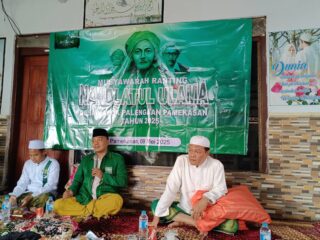 Musyawarah Ranting, Rais dan Ketua NU Kacok Tidak Berganti