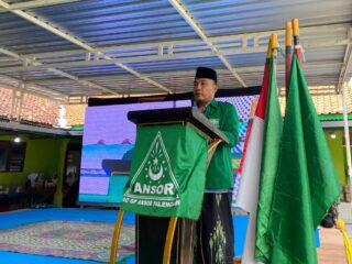 Sukses Menggelar Diklatsar II, Ketua MWCNU Kiai Muhlis Apresiasi PAC Ansor Palengaan