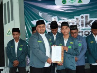 Pengurus PR IPNU-IPPNU Palengaan Daja Pamekasan Resmi Dilantik