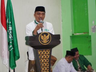 Hadiri Konferensi MWCNU Palengaan, Kiai Muchlis Ajak Sinergitas Program