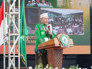 Sambutan Konfercab NU Kiai Misbah Tekankan Pentingnya Kemandirian Ekonomi