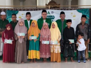 ‎PRNU Angsanah Santuni 70 Anak Yatim pada Peringatan Nuzululqur’an‎